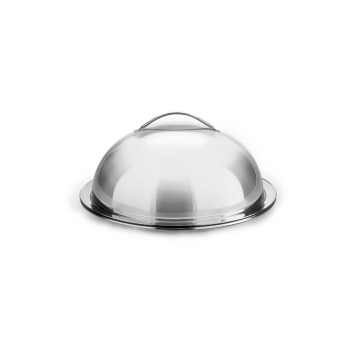 Touch And Scroll To Zoom - Metal Serving Platter Dome (358x358), Png Download