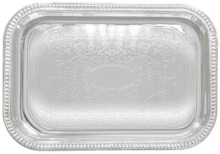 Winco Cmt-2014 - Stainless Steel Serving Tray 20 X (488x439), Png Download