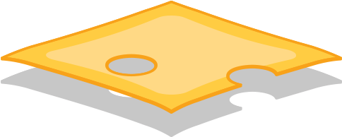 Cheese Clipart Buger - Cheese For Burger Clipart (520x235), Png Download