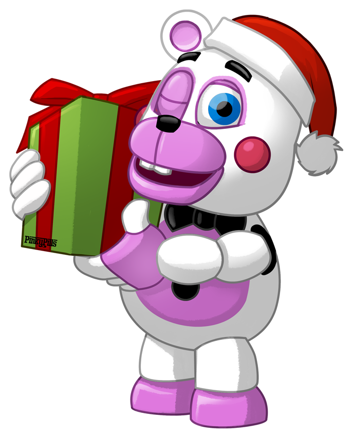 Happy Holidays, Fnaf Community And Thanks For Your - Fnaf By Pinky Pills (700x876), Png Download