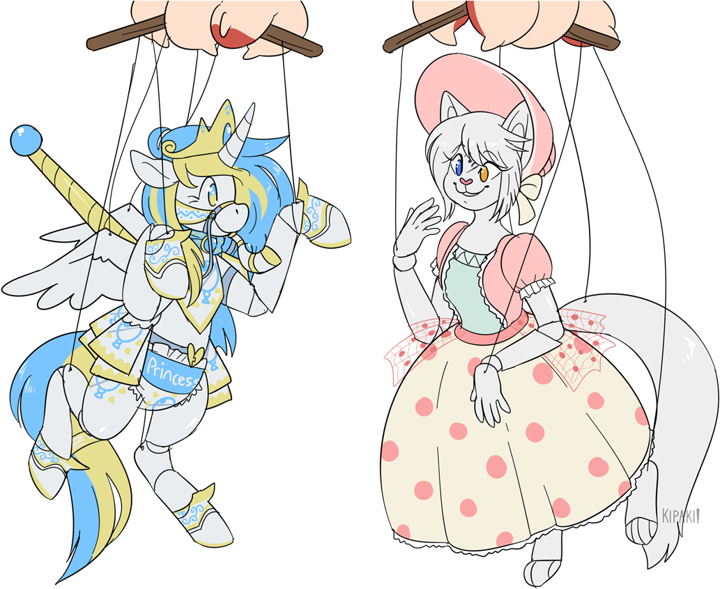 Marionettes - Cartoon (1200x857), Png Download