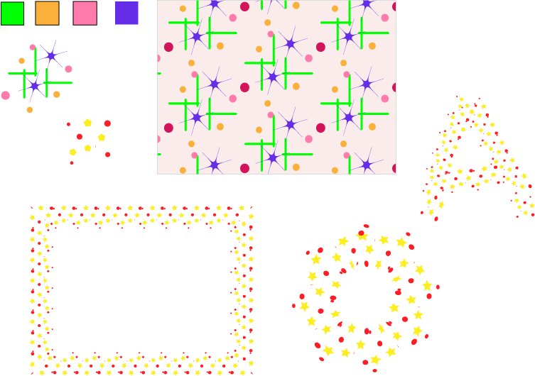 Polka Dots, Patterns And Brushes, Oh My - Visual Arts (753x530), Png Download
