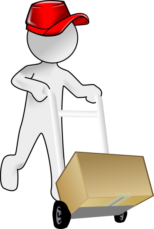 Hombre Cargue Y Descarga Png (500x745), Png Download