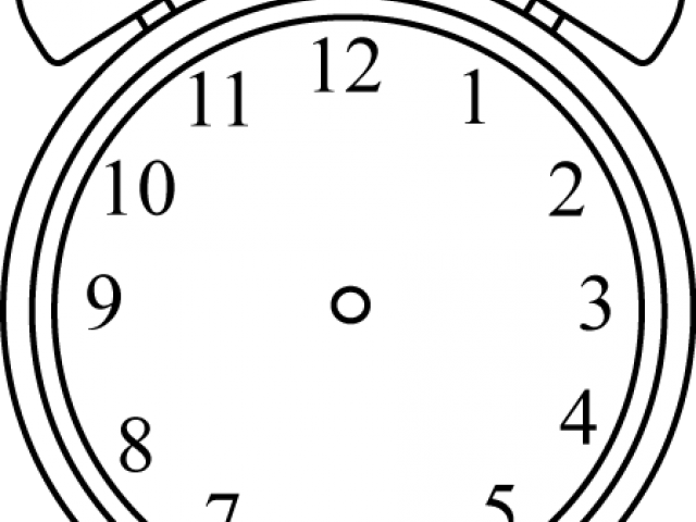 Clock Without Hands - Clock Face (640x480), Png Download