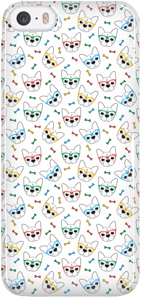 Cute French Bulldog Iphone Case * Free Shipping * - Mobile Phone (1024x1024), Png Download