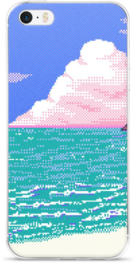 Vaporwave Phone Case (1000x1000), Png Download
