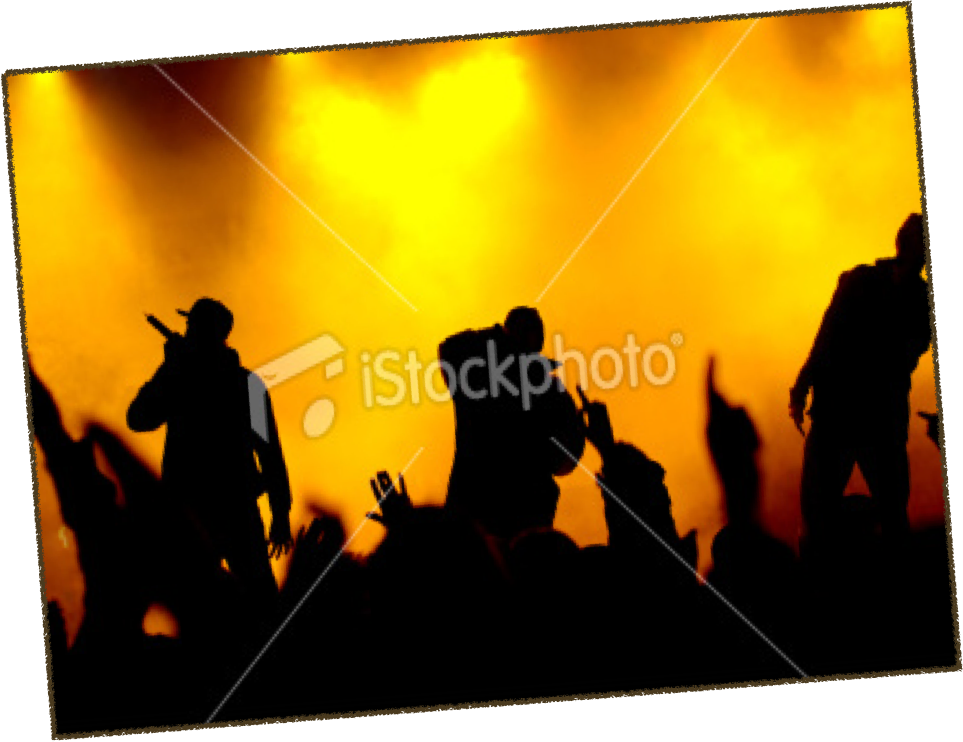 Cover Rock Band - Concert Ticket Album Holder - Hip Hop (963x742), Png Download