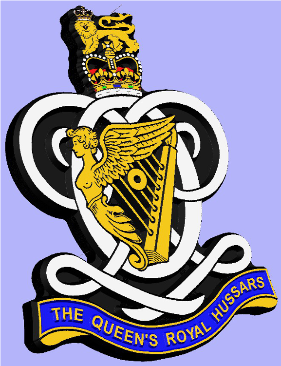 Queen's Royal Hussars Clock 400x320x18mm Oak - Queen's Royal Hussars (750x750), Png Download