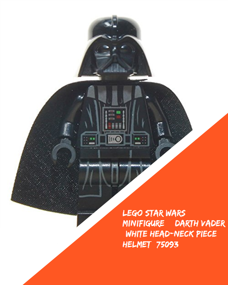 Lego Star Wars Minifigure Darth Vader - Lego Star Wars Minifigur (735x1100), Png Download