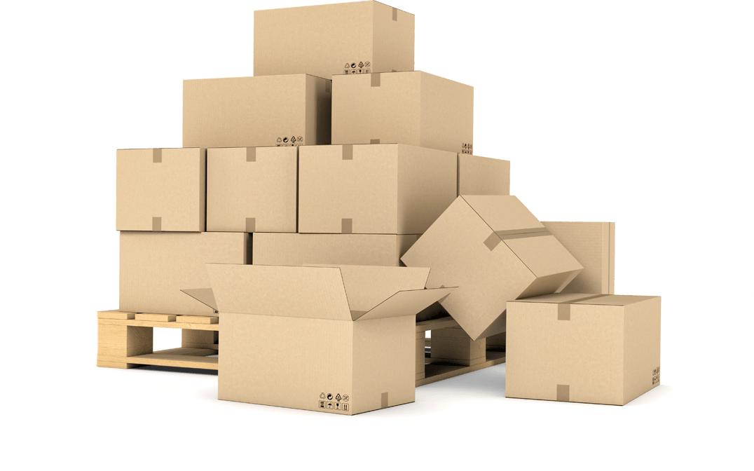 Delivery Service - Pallet (1076x672), Png Download