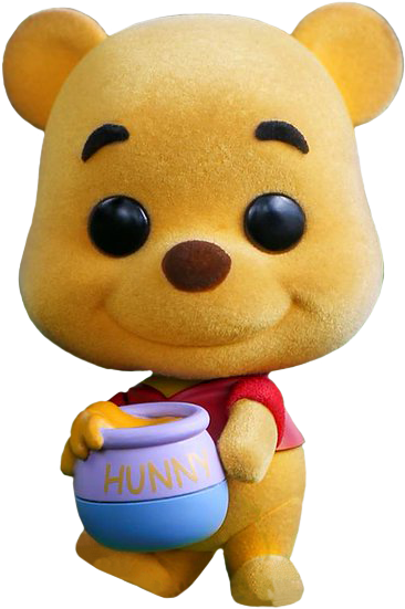 Winnie The Pooh - Animal Figure (395x570), Png Download