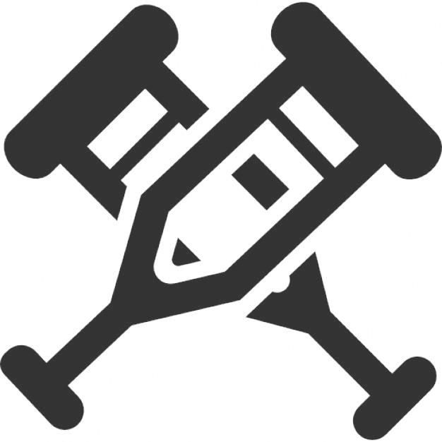 Long Term Disability - Muletas Icono Png (626x626), Png Download
