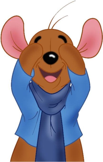 Winnie The Pooh Page - Imagens Do Ursinho Pooh E Guru (600x600), Png Download