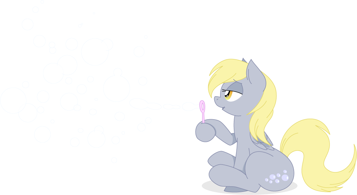 Joey Darkmeat, Bubble, Derpy Hooves, Female, Mare, - Cartoon (1200x700), Png Download