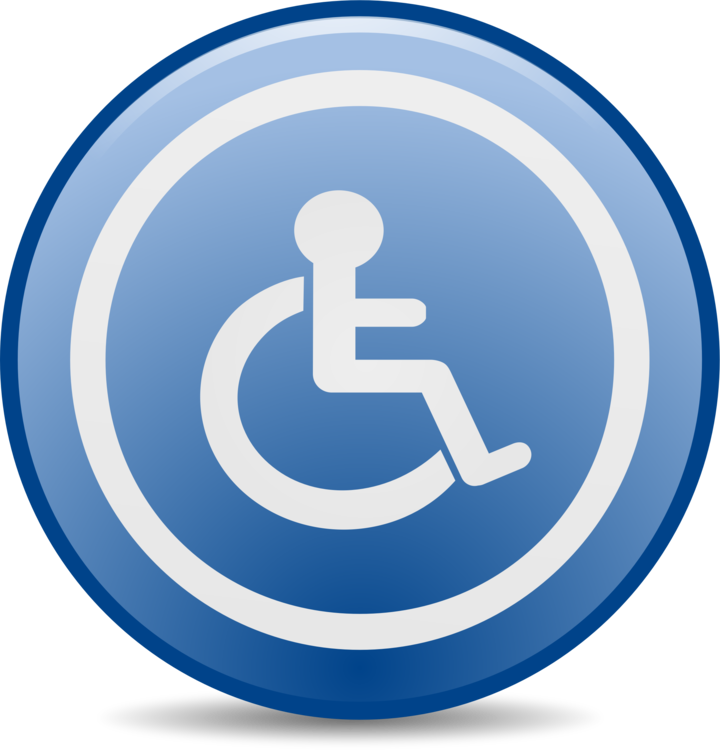 Disability Accessibility Disabled Parking Permit Wheelchair - Handicapped Disabled Throw Blanket (720x750), Png Download