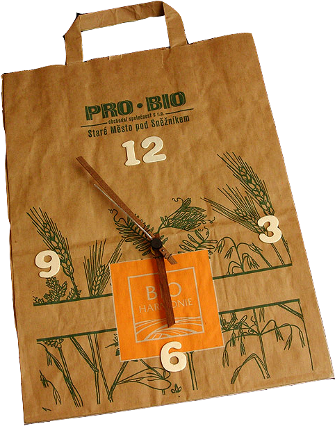 Plastic Hands On Recy-clock No Thanks Wood Is The Right - Recycling (900x675), Png Download