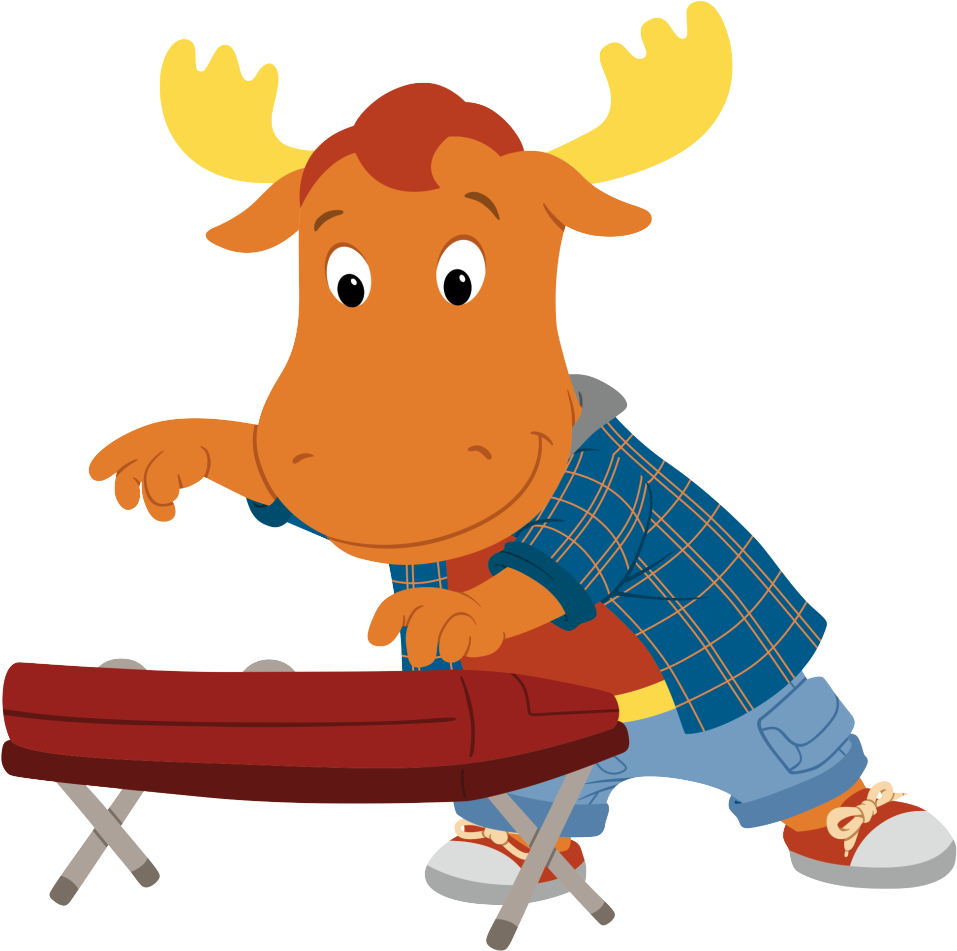 The Backyardigans Let's Play Music Keyboardist Tyrone - Paperboy Backyardigans (1979x1981), Png Download