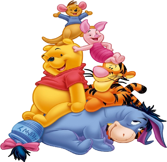 Holiday Clipart Winnie The Pooh - Winnie The Pooh And Friends Png (600x600), Png Download