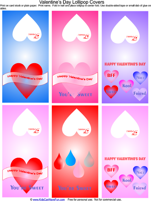 Photo - Valentines Day Candy Gram Tags (530x686), Png Download