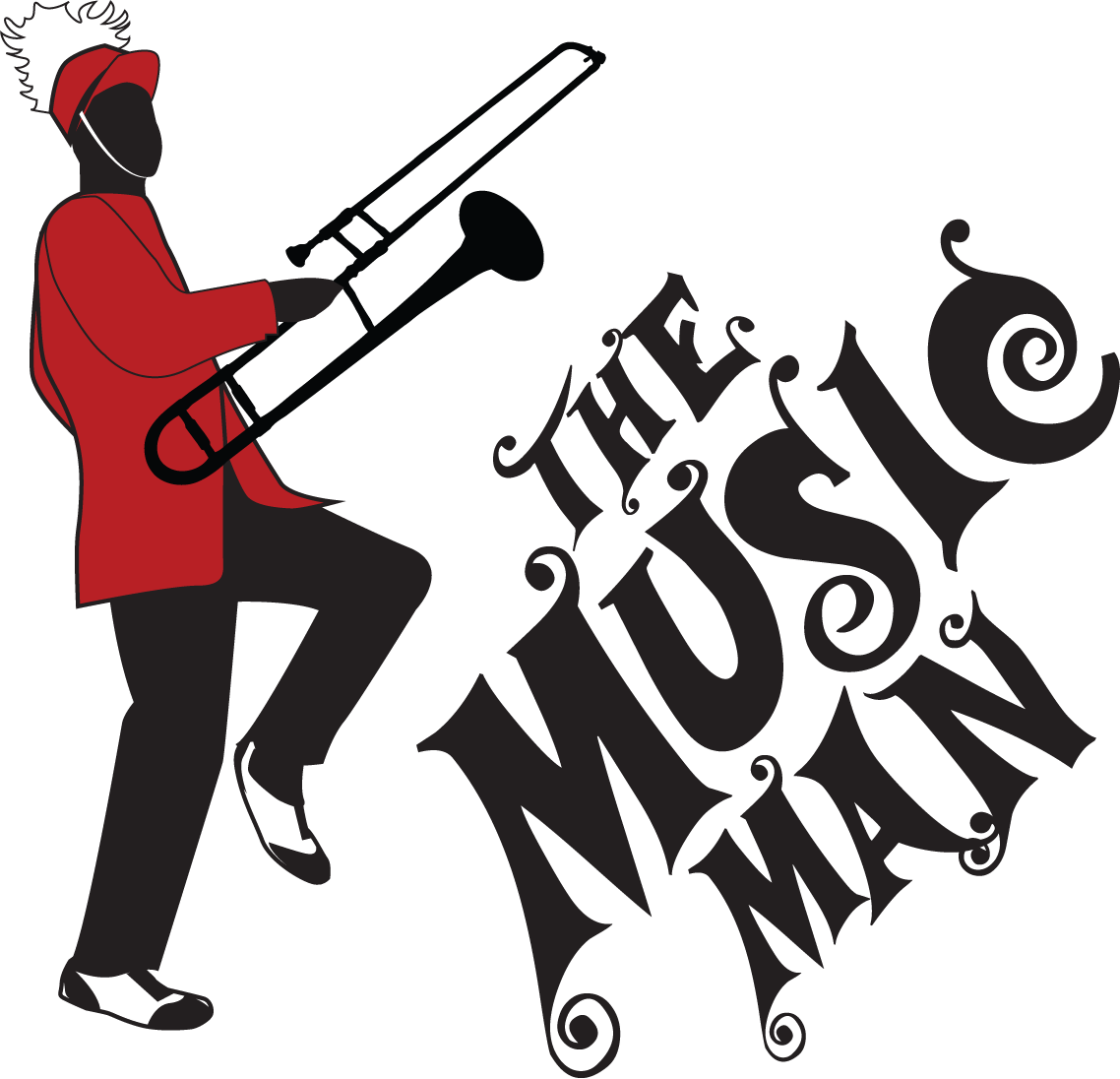 28 Collection Of Music Man Clipart - Music Man (1138x1096), Png Download