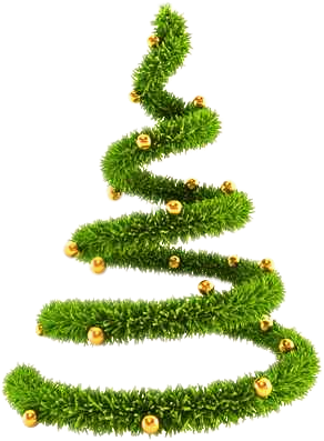 P - New Year Tree (332x434), Png Download