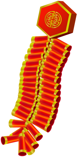 Chinese Firecrackers Png Clip Art - Chinese Fire Crackers Png (251x500), Png Download