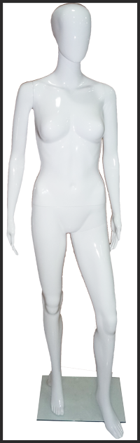 Manequim Polietileno Feminino - Mannequin (200x631), Png Download