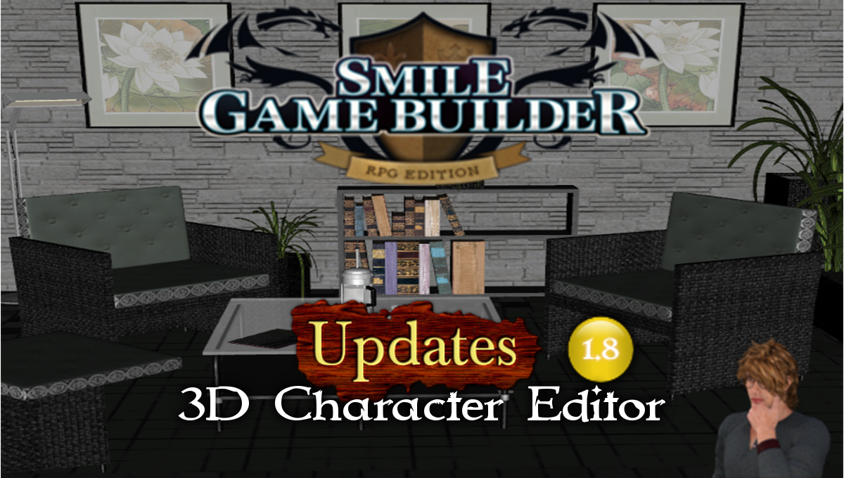 3d Character Editor Smile Game Builder Update - Smile Game Builder (1200x680), Png Download