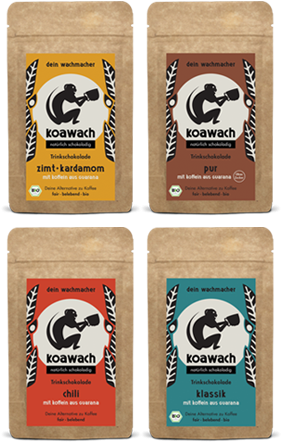 Koawach Guaranaset - Koawach Klassik - Guarana-kakao - Lecker Schokoladig (305x475), Png Download