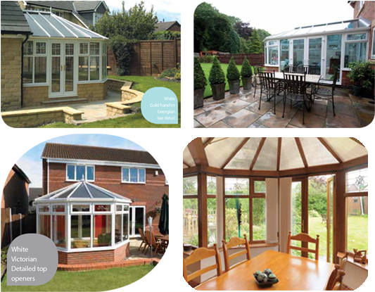 Brief Features Of Victorian Conservatory - Conservatories (550x450), Png Download
