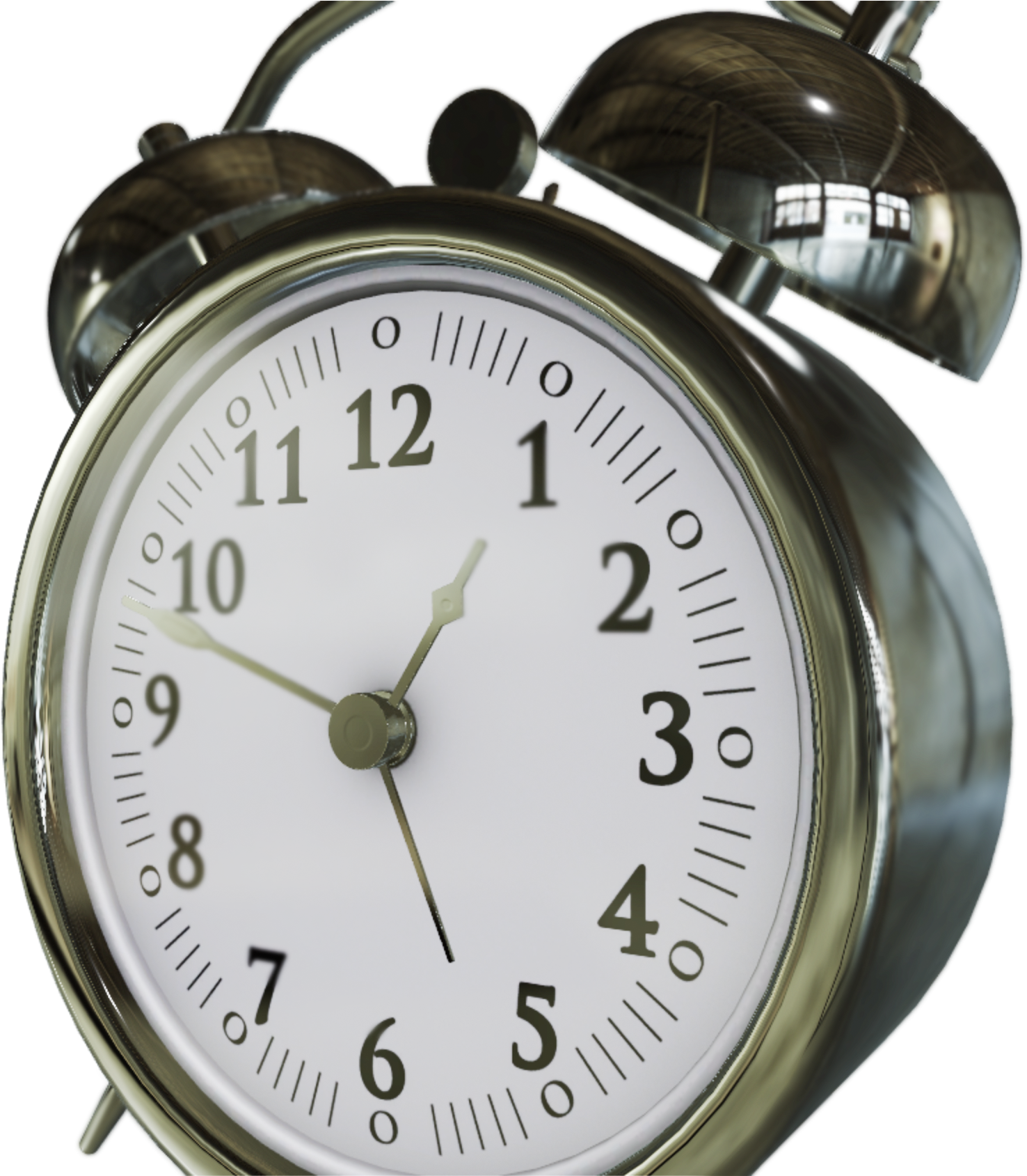 Despertador Reloj Mencillas Numero Despertar Metal - Objetos Que Tengan Numero (3000x1688), Png Download