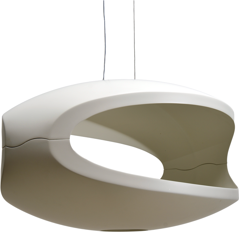 La Modernidad De La Lámpara Colgante O-space - Ceiling Fixture (862x899), Png Download