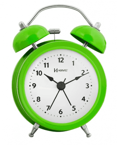 Despertador Relógio Herweg Verde Brilhoso - Despertador Quartz Herweg 2704 072; (500x500), Png Download