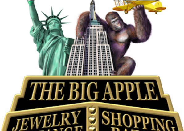 Big Apple Shopping Bazaar & Jewelry Exchange - The Big Apple Shopping Bazaar (636x424), Png Download