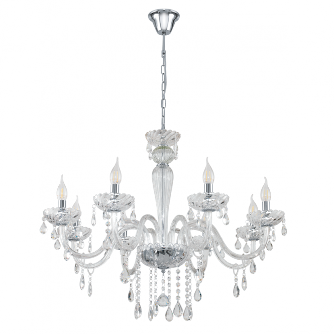 Lámpara Cristal - 39108 Eglo (665x665), Png Download