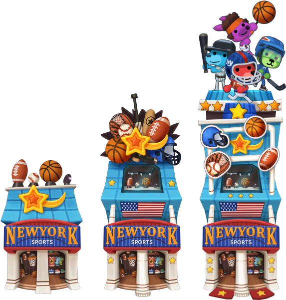 Ny Business Big Apple Sports Level 1to3 - New York City (640x600), Png Download