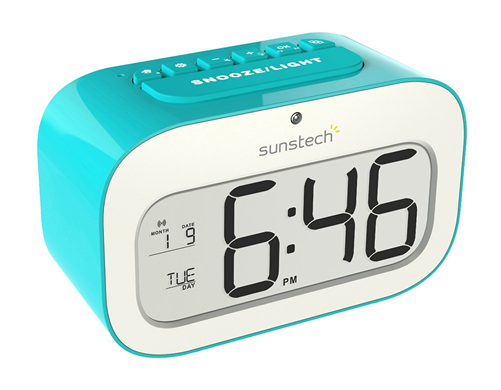 Despertador Sunstech Ckd30bl - Sunstech Wake Ckd30gn (500x500), Png Download