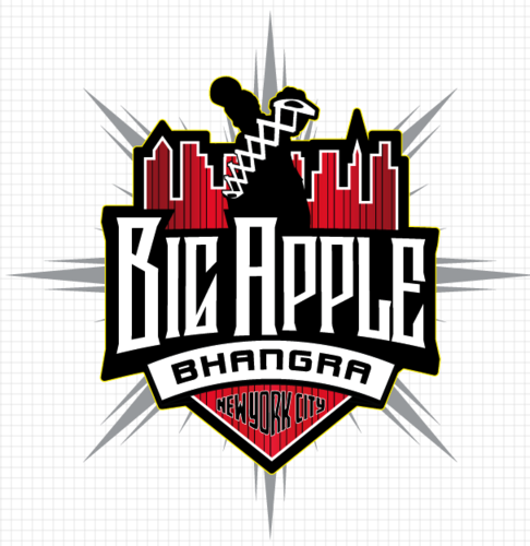 Big Apple Bhangra - Graphic Design (486x500), Png Download