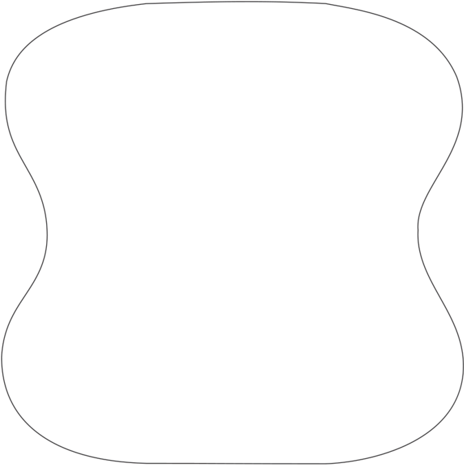 Hour Glass Hand Fan - Line Art (684x685), Png Download