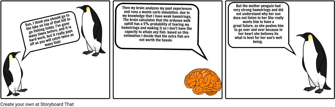 Penguin - Adã©lie Penguin (1164x385), Png Download