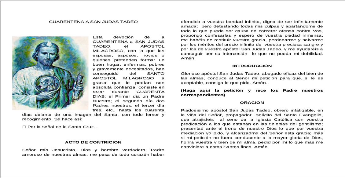 557212ba497959fc0b90cd20 - Cuarentena A San Judas Tadeo (1200x630), Png Download