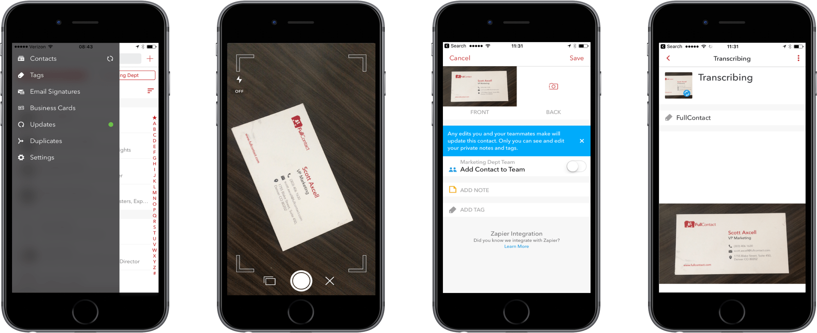 Select Use Cases - Scan Card (3132x1484), Png Download