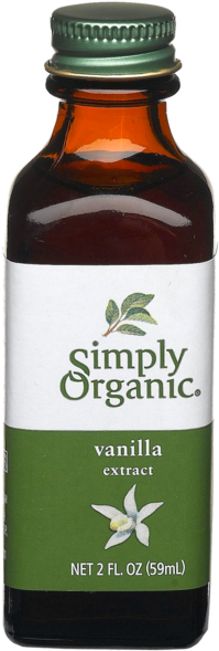 Simply Organic Vanilla Extract - Simply Organic - Madagascar Vanilla Non-alcoholic Flavoring (600x600), Png Download
