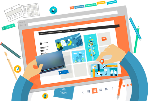 Create A Website - Ui Improvements (477x325), Png Download