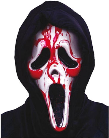 Download Dripping Blood Ghost Face Mask Scream Bleeding Mask Png Image With No Background Pngkey Com