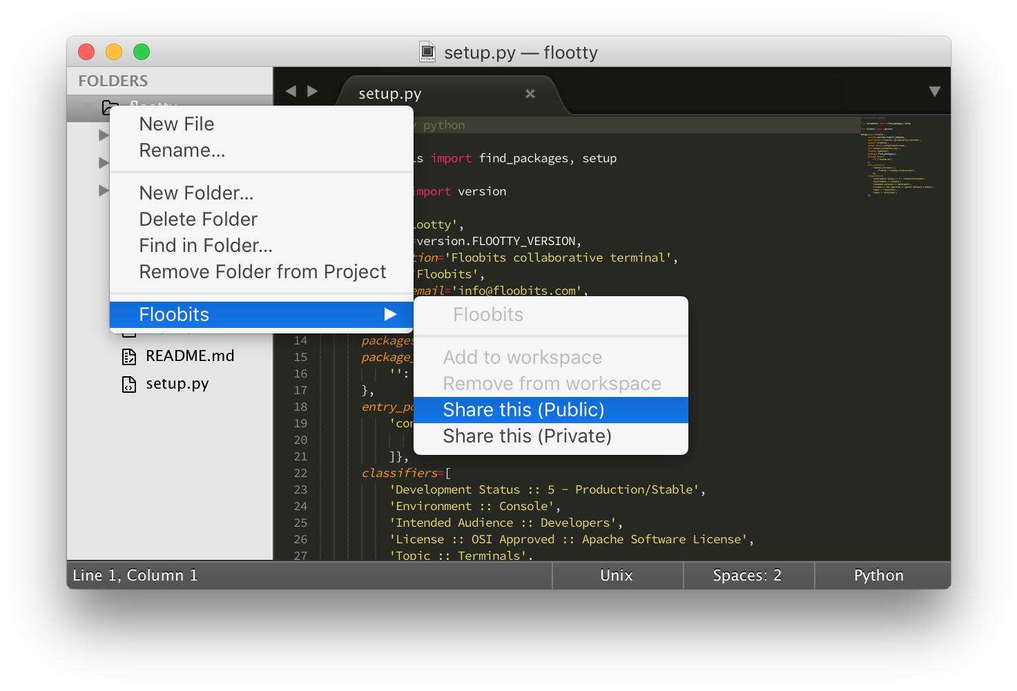 Floobits Sublime Create Workspace From Folder - Sublime Save Workspace (1504x1024), Png Download