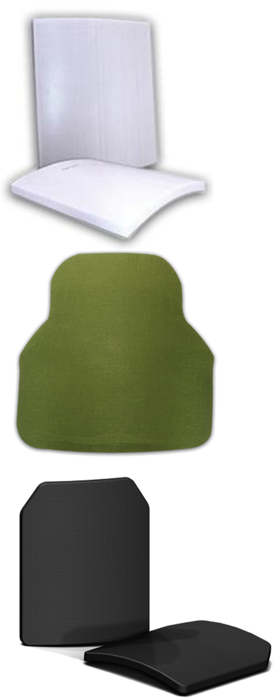 Add-on To The Main Part Of A Bulletproof Vest - Armour (474x990), Png Download