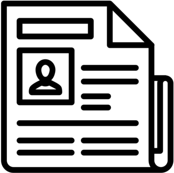 Documents Icon - Hand Holding Document Icon (1000x382), Png Download