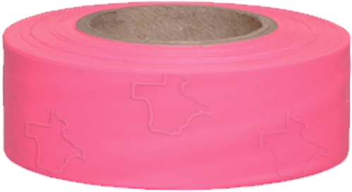 Presco Pink Texas Roll Flagging Tape - Presco Txpg-658 150 Length X 1-3 16 Width Pvc Film (500x296), Png Download