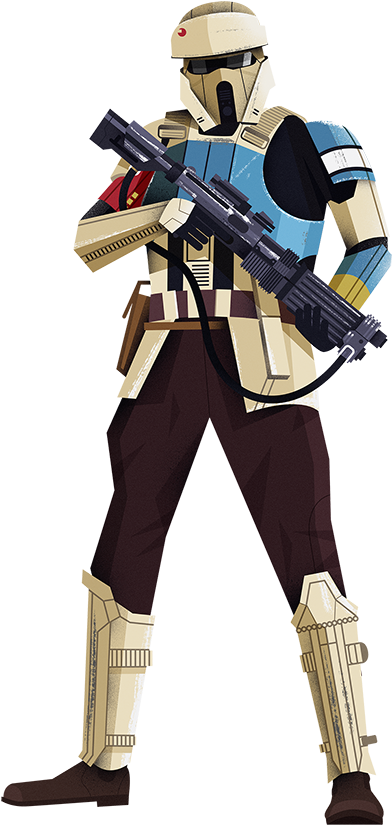 Shoretrooper - Star Wars (672x950), Png Download